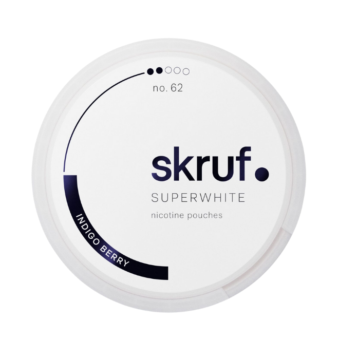 Skruf Superwhite No.62 Indigo Berry