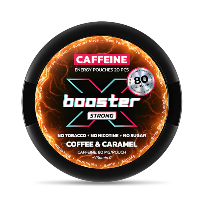 X-Booster Coffee & Caramel 80MG