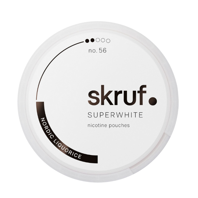 Skruf Superwhite No.56 Nordic Liquorice
